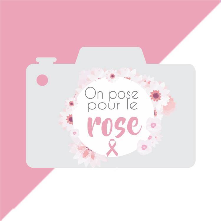 Logo On pose pour le rose